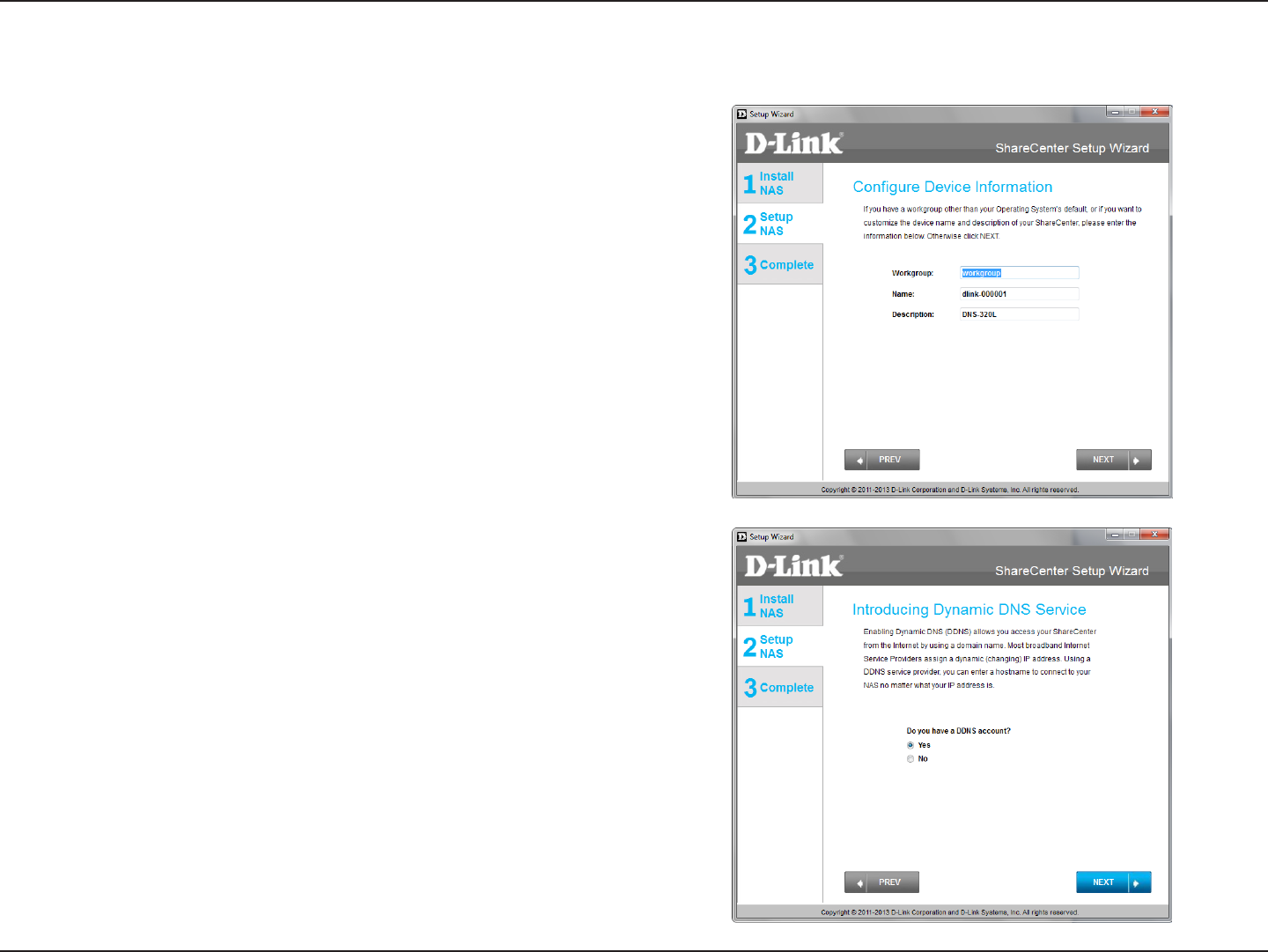 D-link sharecenter dns-320 user manual