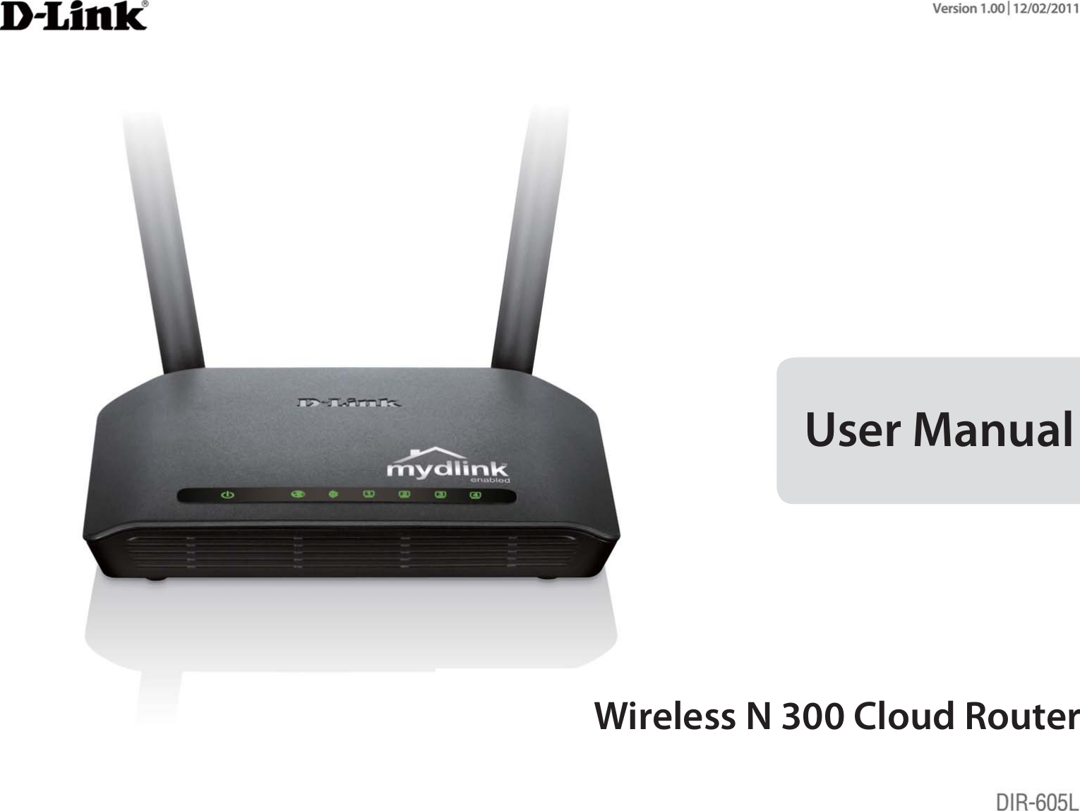 User ManualWireless N 300 Cloud Router 