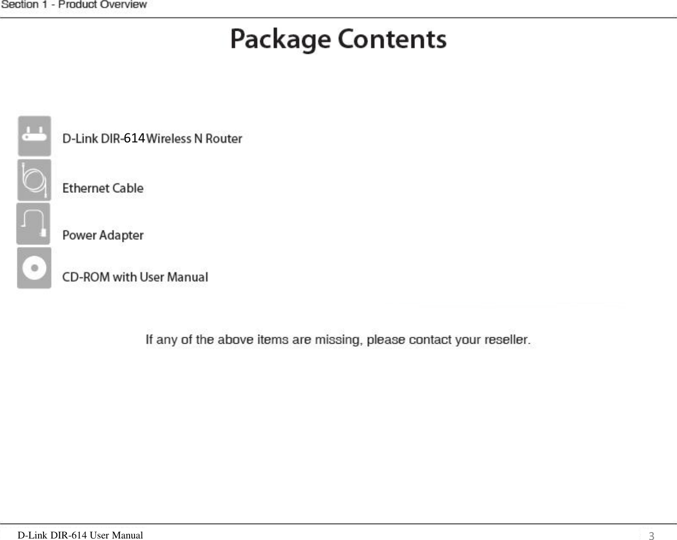 3 D-Link DIR-614 User Manual 614 