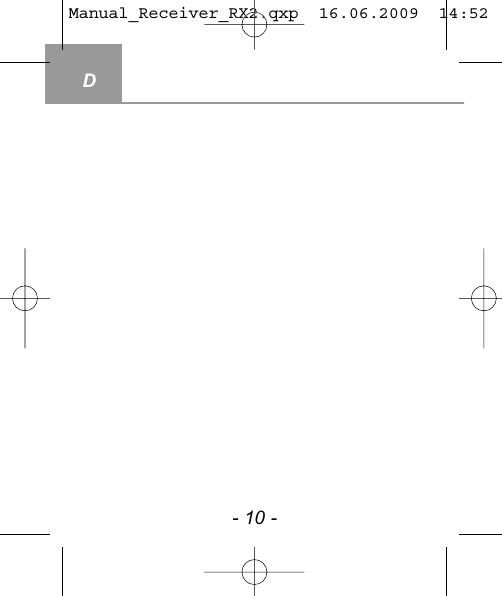 D- 10 -Manual_Receiver_RX2.qxp  16.06.2009  14:52  
