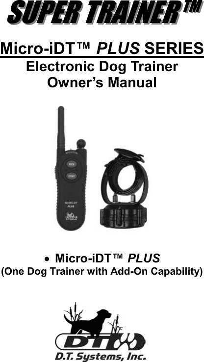 dt systems micro idt plus