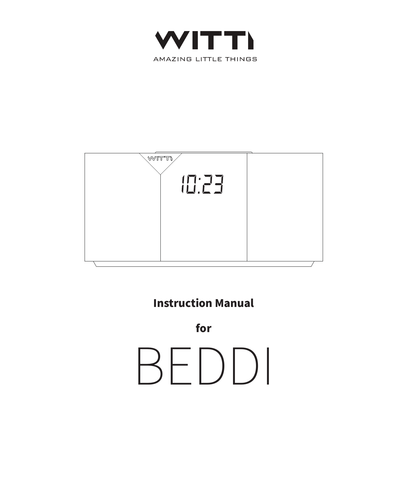 Instruction ManualforBEDDI