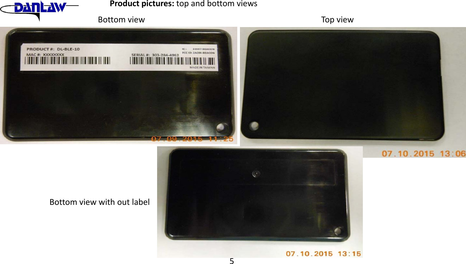 Productpictures:topandbottomviewsBottomviewTopviewBottomviewwithoutlabel5