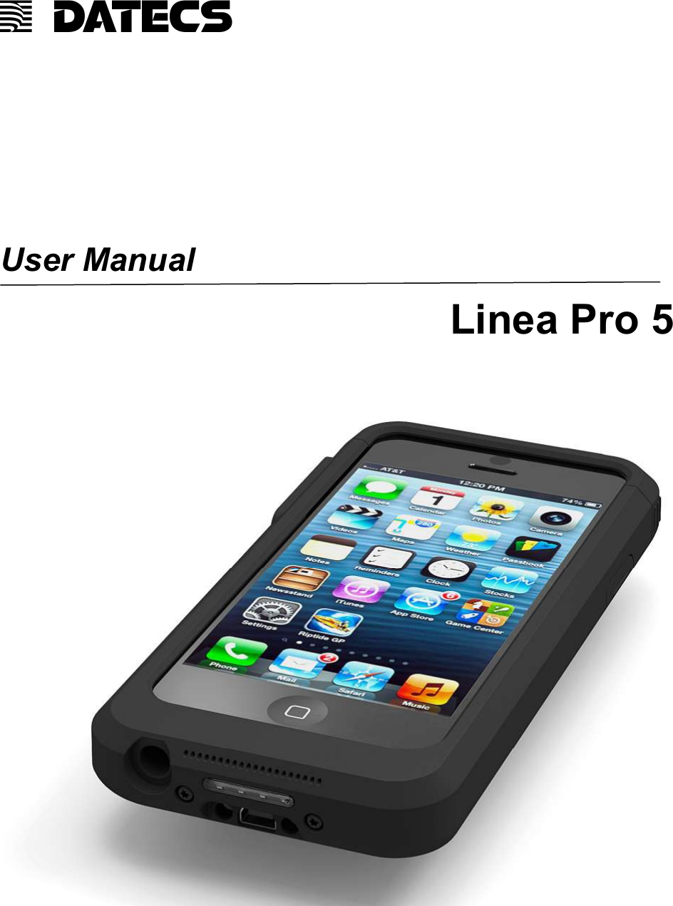 1 DATECS       User Manual Linea Pro 5              