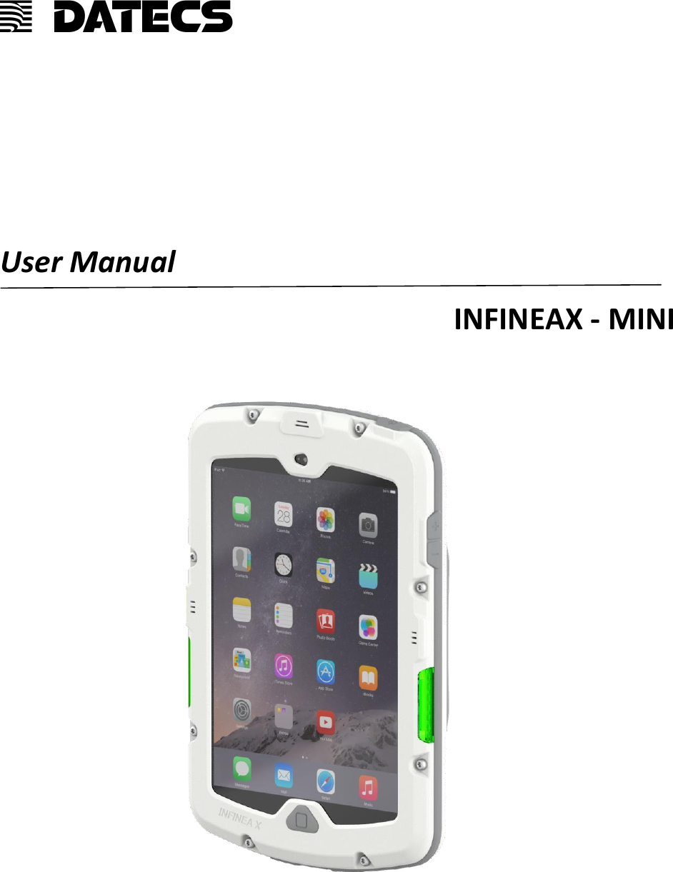1 DATECS       User Manual INFINEAX - MINI                
