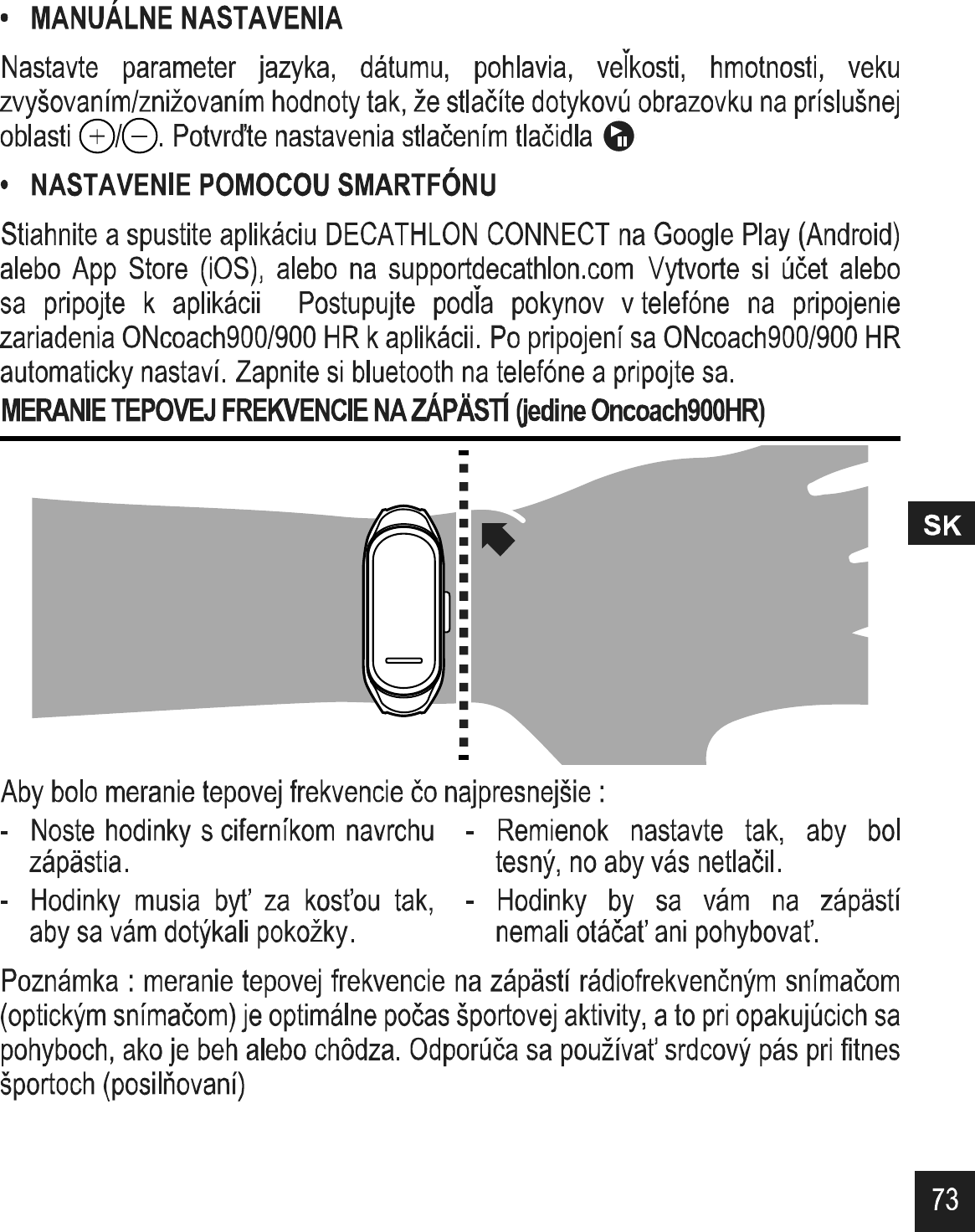 Page 18 of DECATHLON USA OC50018 ONCOACH 900 User Manual 02