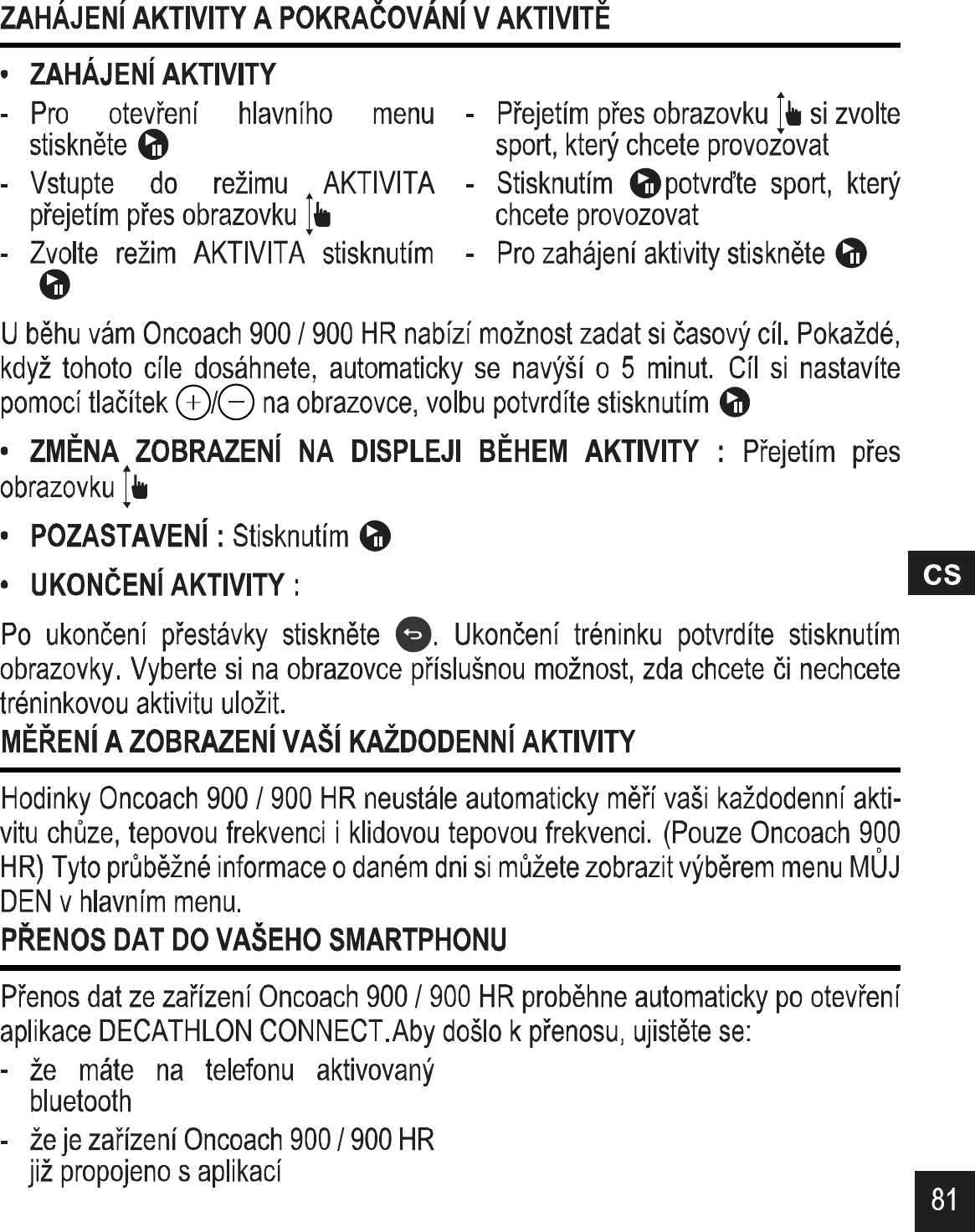 Page 26 of DECATHLON USA OC50018 ONCOACH 900 User Manual 02