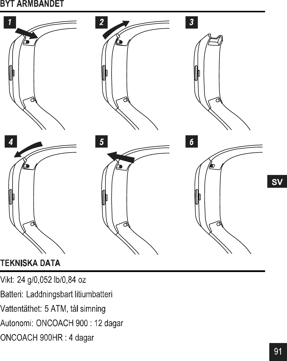 Page 36 of DECATHLON USA OC50018 ONCOACH 900 User Manual 02