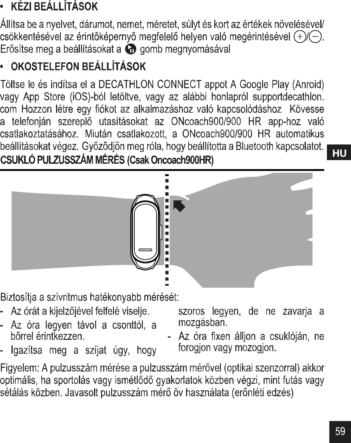 Page 4 of DECATHLON USA OC50018 ONCOACH 900 User Manual 02