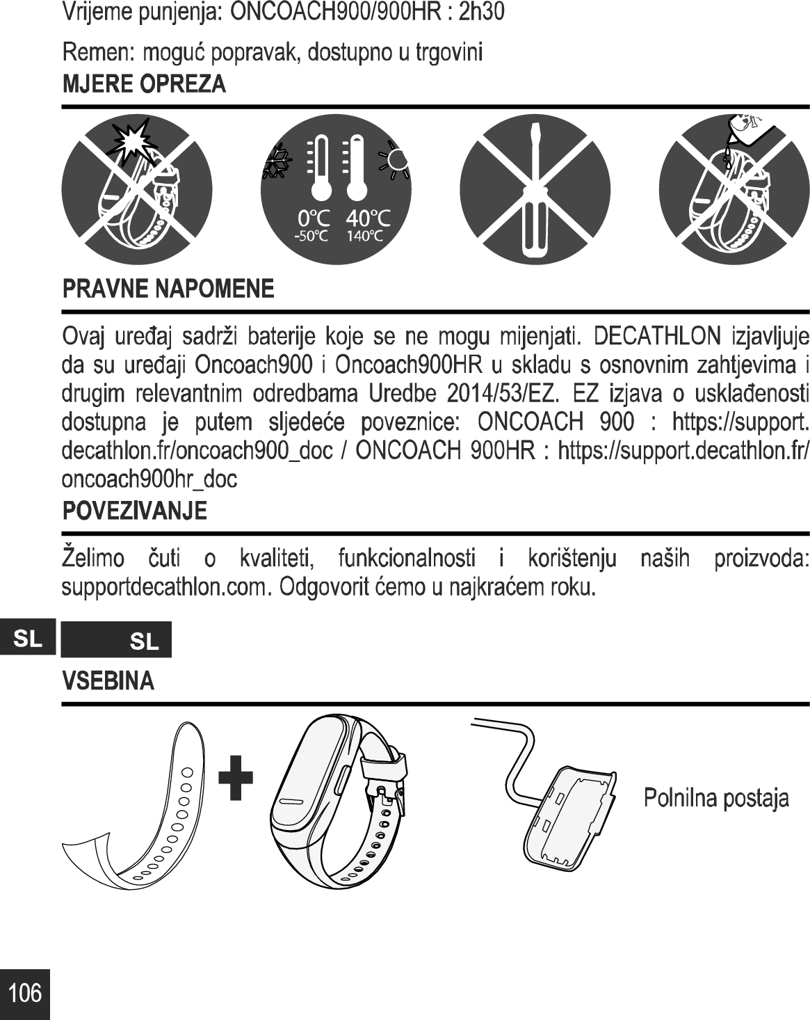 Page 51 of DECATHLON USA OC50018 ONCOACH 900 User Manual 02