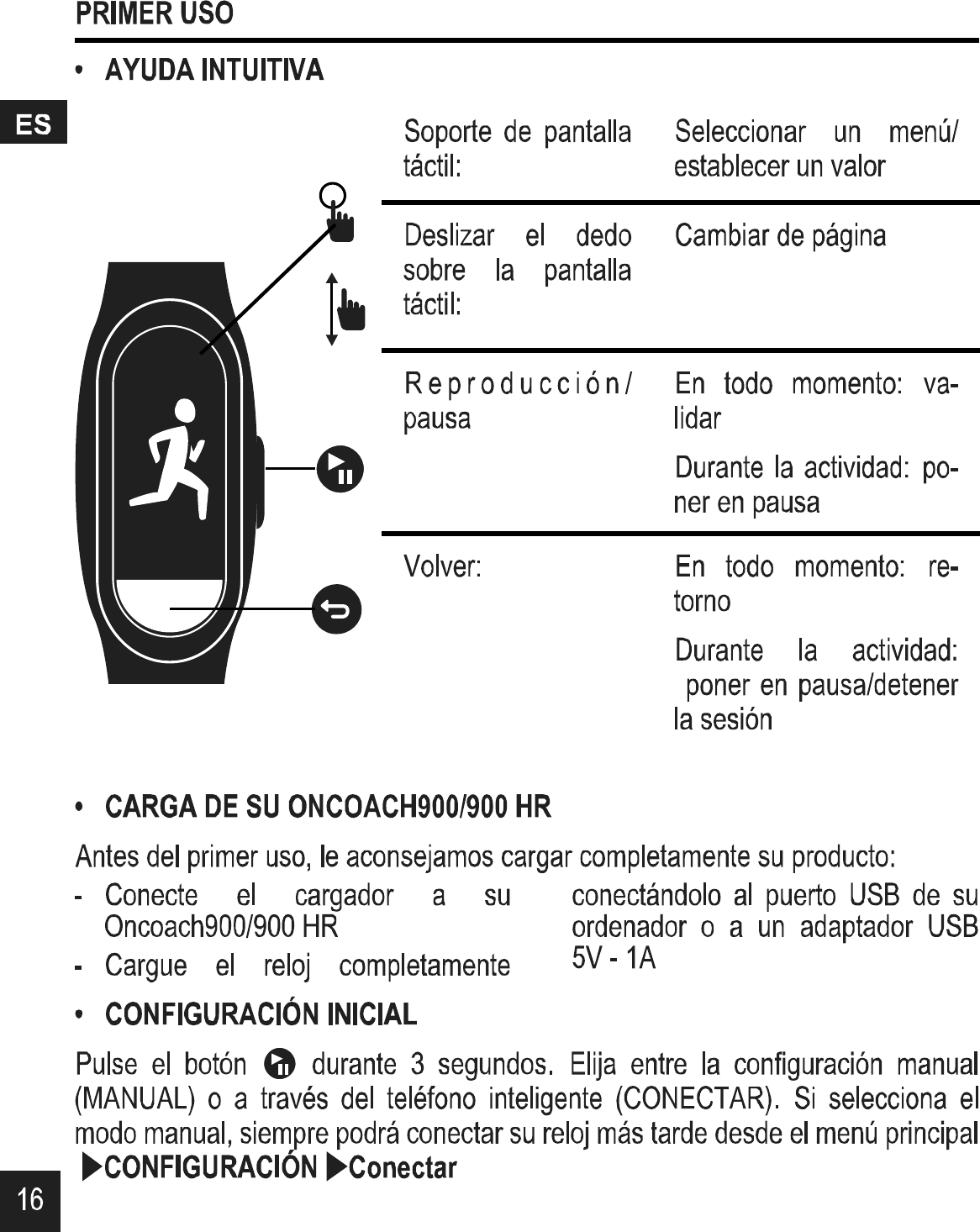 Page 16 of DECATHLON USA OC500HR18 ONCOACH 900 HR User Manual 