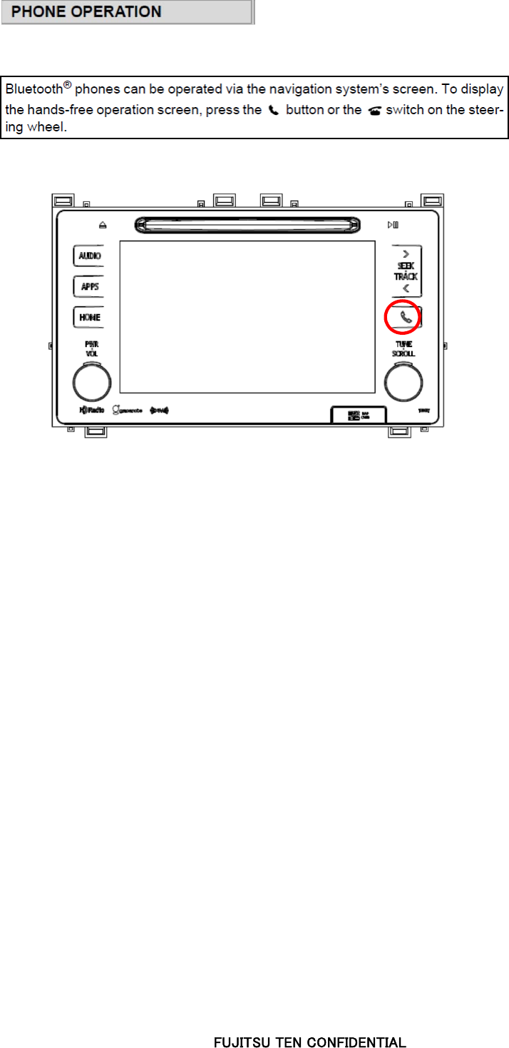 FUJITSU TEN CONFIDENTIAL