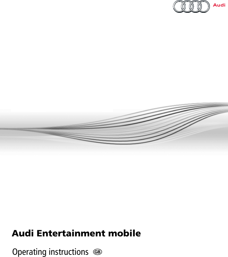 Audi Entertainment mobileOperating instructions  G