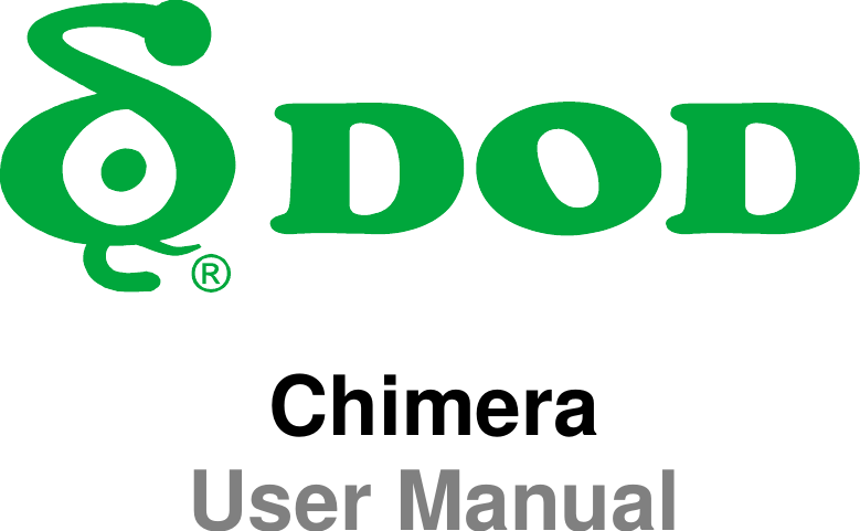  Chimera User Manual                      