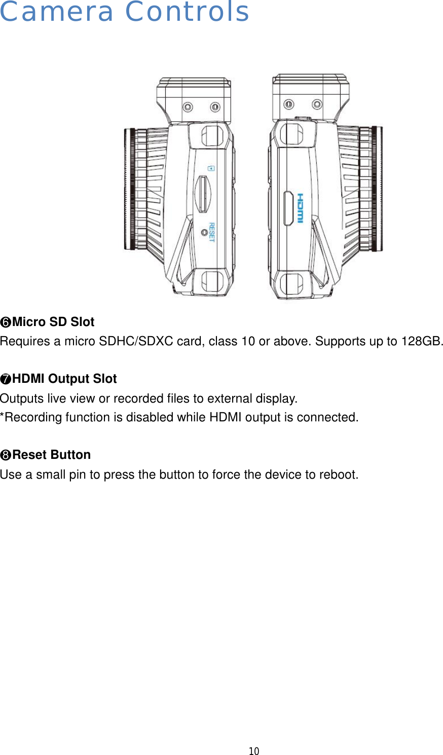Page 12 of DOD Technology CS9DUAL Dash cam User Manual CS9 x