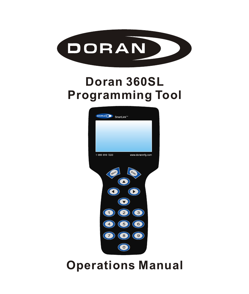 Doran 360SLProgramming ToolOperations Manual