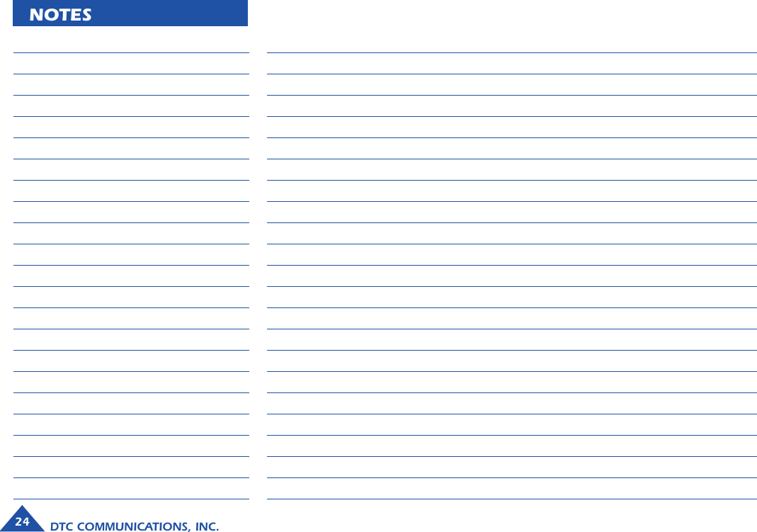 NOTESDTC COMMUNICATIONS, INC.24