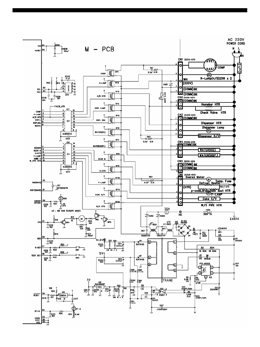 Daewoo Electronics Frs20 Users Manual FRS 20 Fridge Freezer Operating