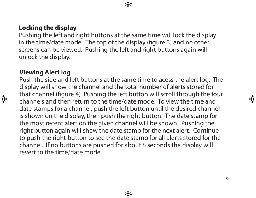 Page 9 of 12 - Dakota-Alert Dakota-Alert-Dakota-Alert-Inc-Stereo-Receiver-Portable-Receiver-Users-Manual- PR-3000 Manual  Dakota-alert-dakota-alert-inc-stereo-receiver-portable-receiver-users-manual