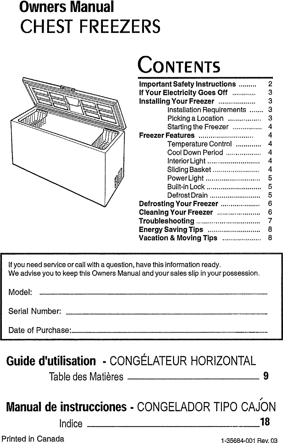 dcf401w freezer