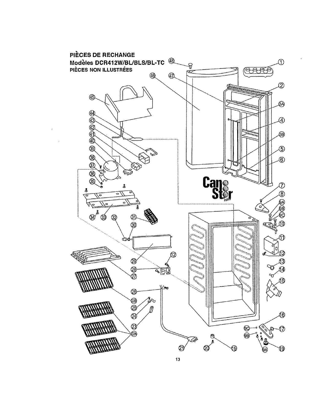 Danby DCR412BL User Manual REFRIGERATOR Manuals And Guides L0712262