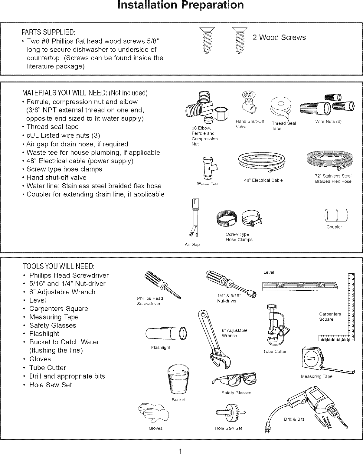 Danby DDW2405W User Manual DISHWASHER Manuals And Guides L0712172