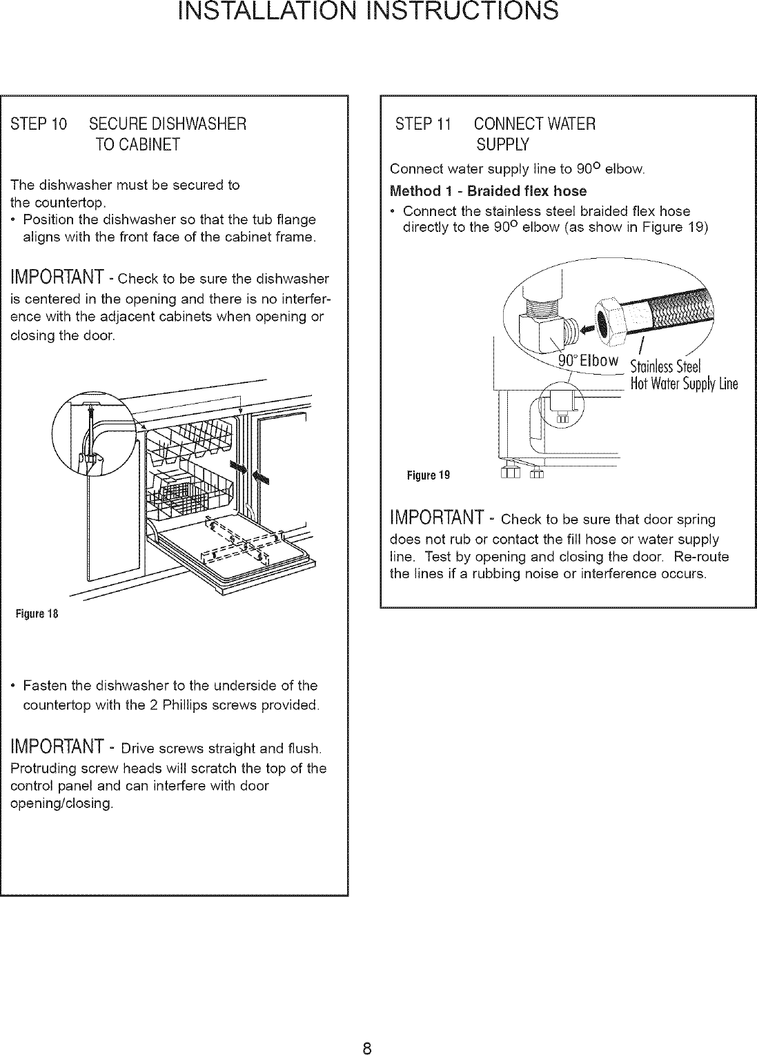 Page 9 of 12 - Danby DDW2405W User Manual  DISHWASHER - Manuals And Guides L0712172