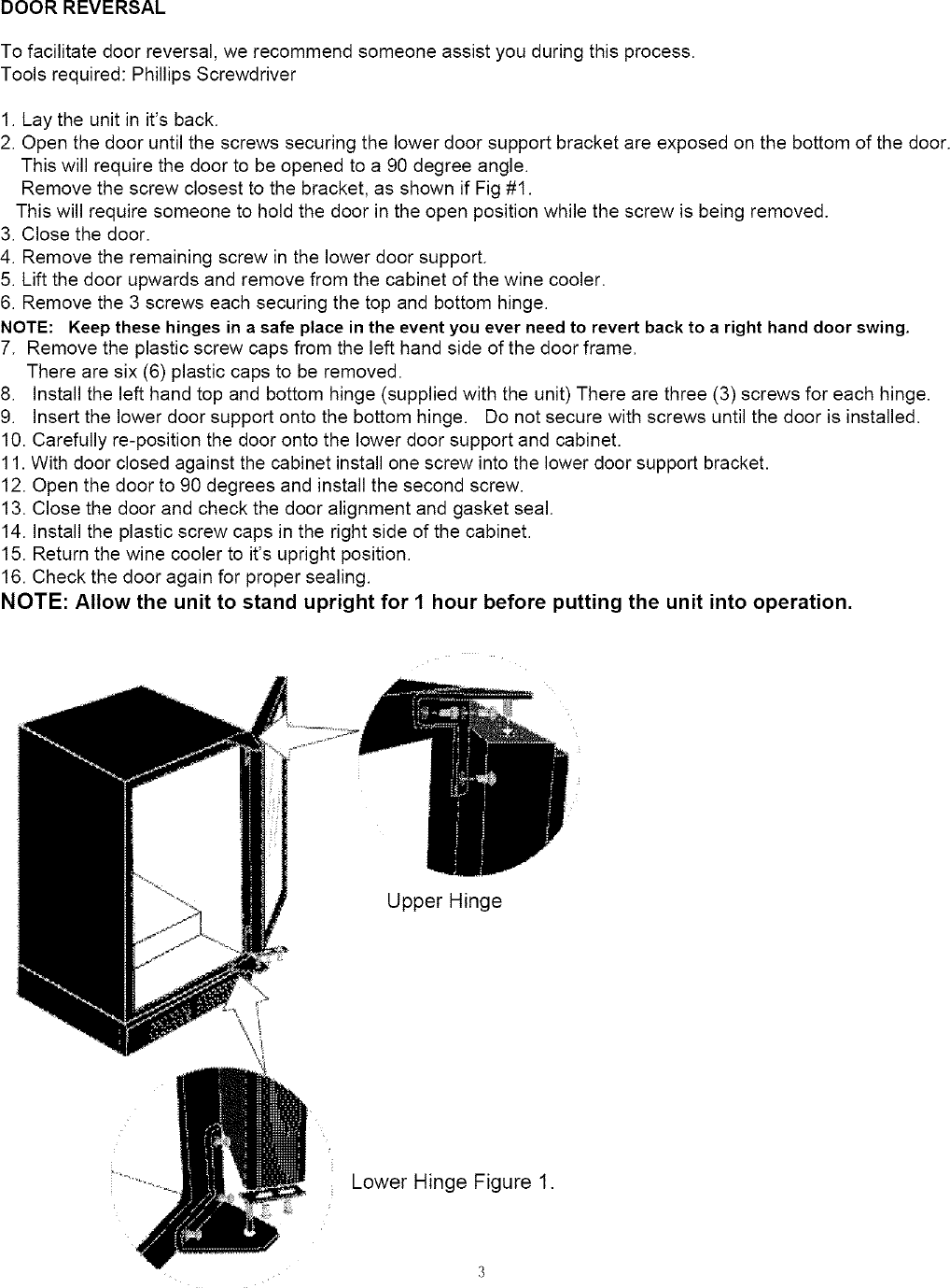Page 5 of 7 - Danby Danby-Silhouette-Dwc512Bl-Owners-Manual