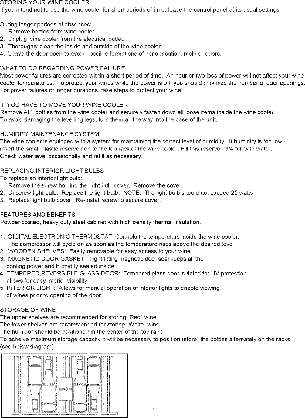 Page 7 of 7 - Danby Danby-Silhouette-Dwc512Bl-Owners-Manual