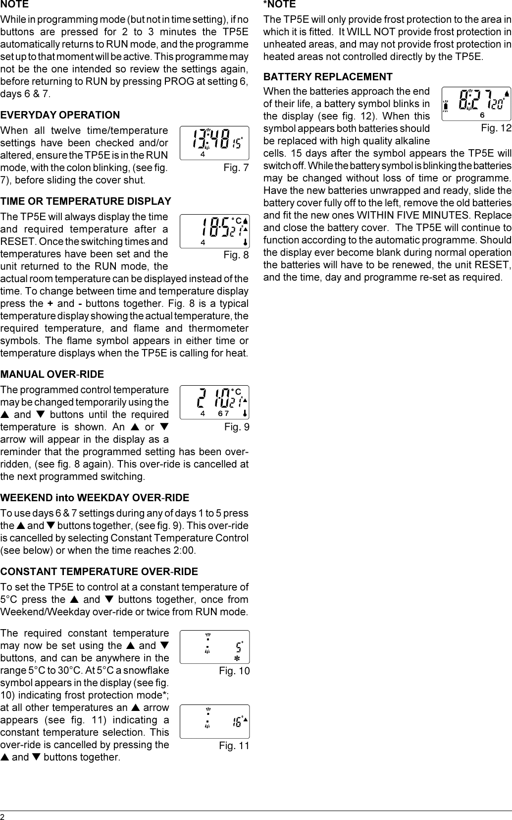 Page 2 of 4 - Danfoss-Randall Danfoss-Randall-Tp5E-Users-Manual-  Danfoss-randall-tp5e-users-manual
