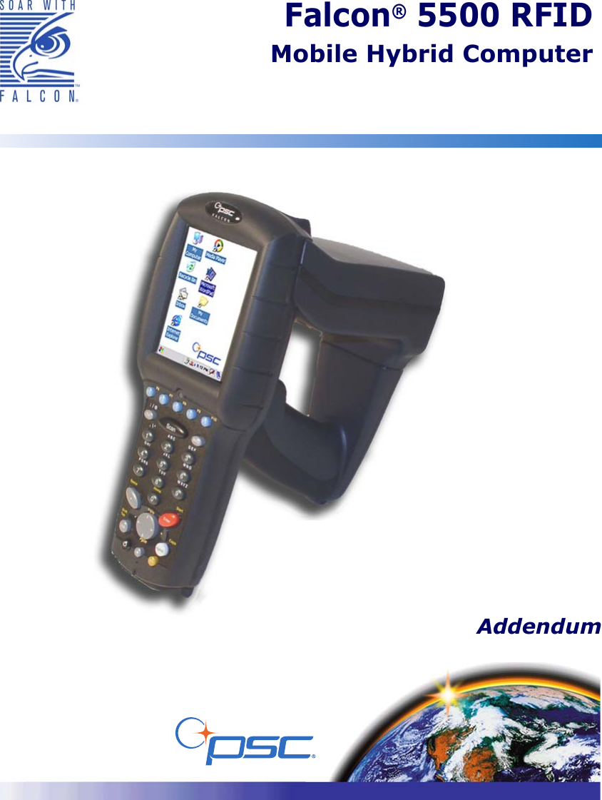 AddendumFalcon® 5500 RFIDMobile Hybrid Computer