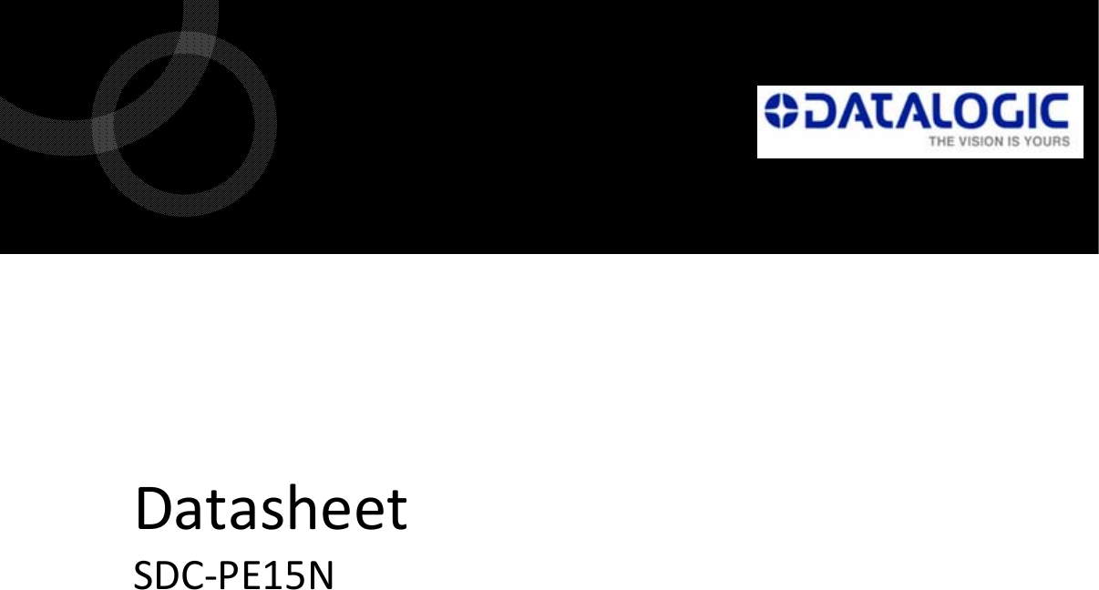 DatasheetSDC‐PE15N 