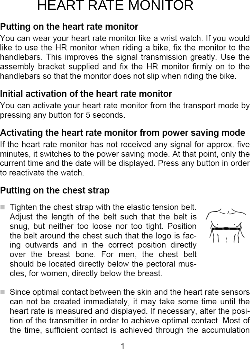  HEART RATE MONITOR   