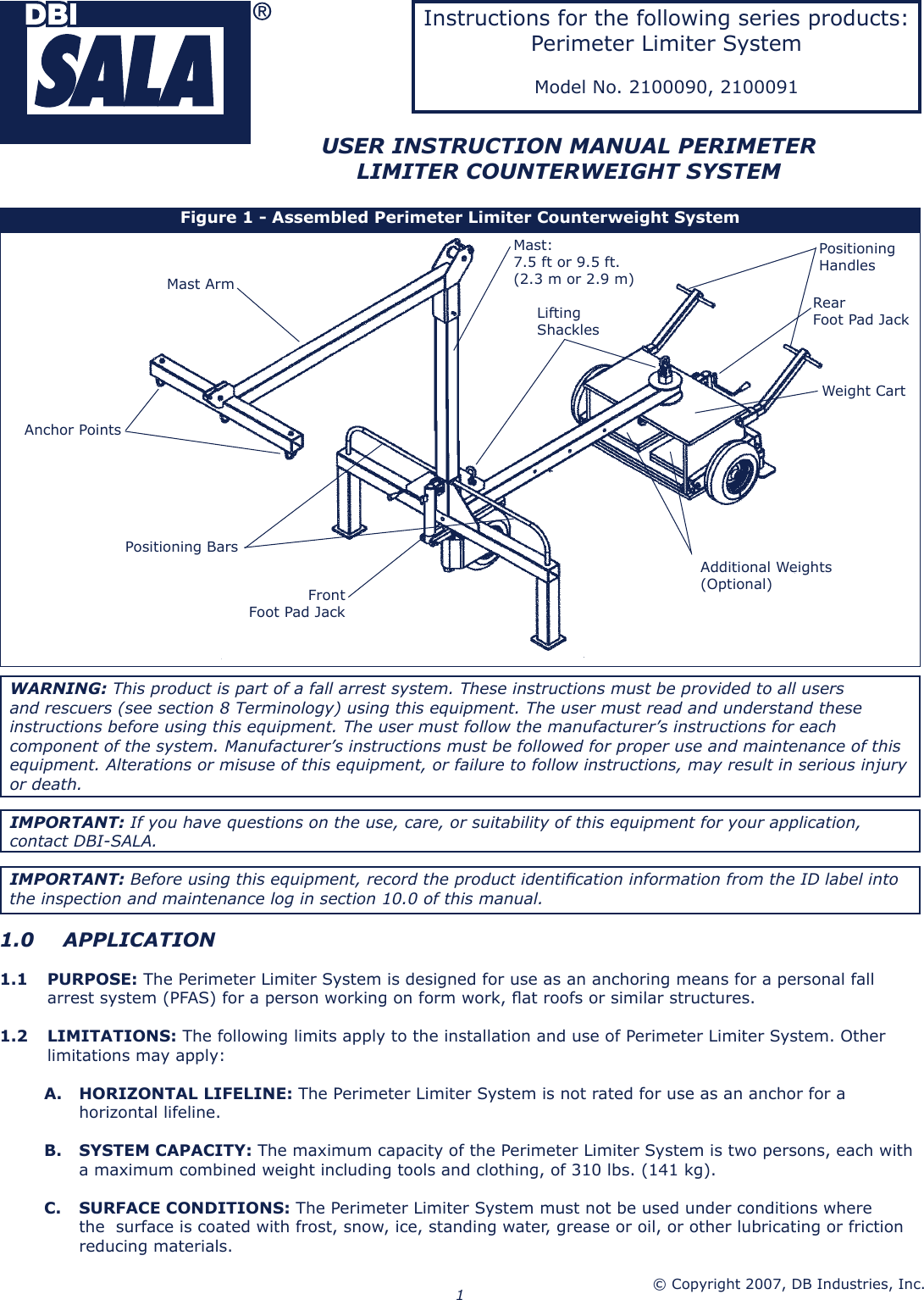 Page 1 of 12 - Dbi-Sala Dbi-Sala-Dbi-Sala-Water-Dispenser-2100090-Users-Manual- IFU_5902381_Concrete_Anchor  Dbi-sala-dbi-sala-water-dispenser-2100090-users-manual