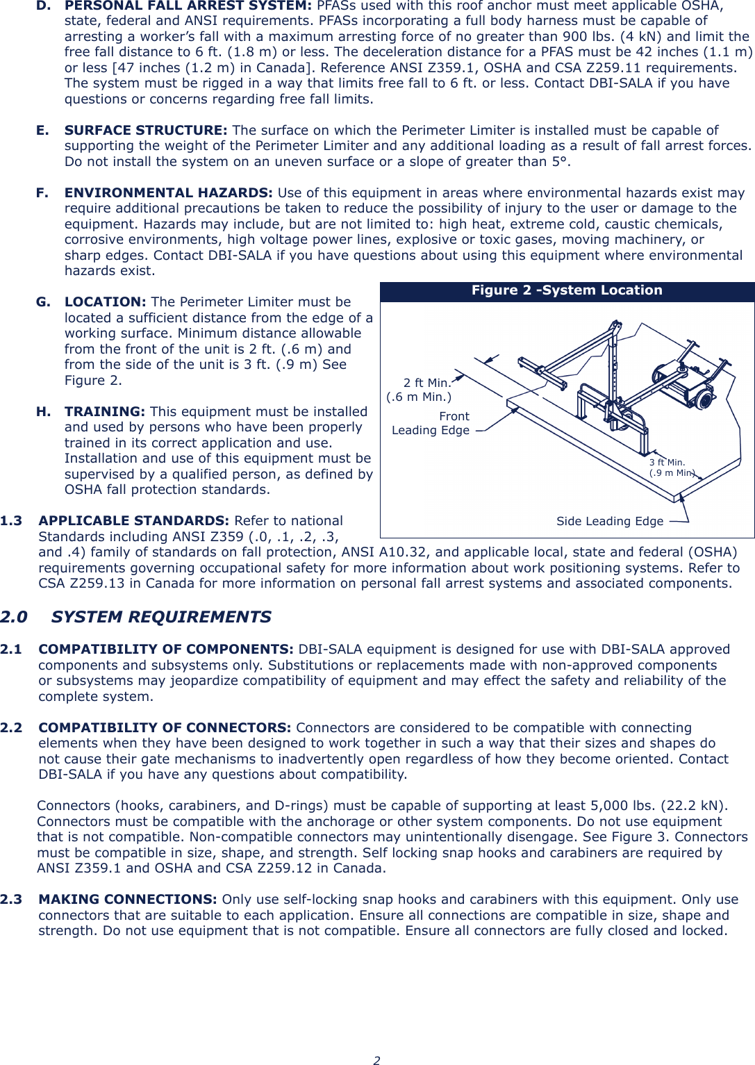 Page 2 of 12 - Dbi-Sala Dbi-Sala-Dbi-Sala-Water-Dispenser-2100090-Users-Manual- IFU_5902381_Concrete_Anchor  Dbi-sala-dbi-sala-water-dispenser-2100090-users-manual