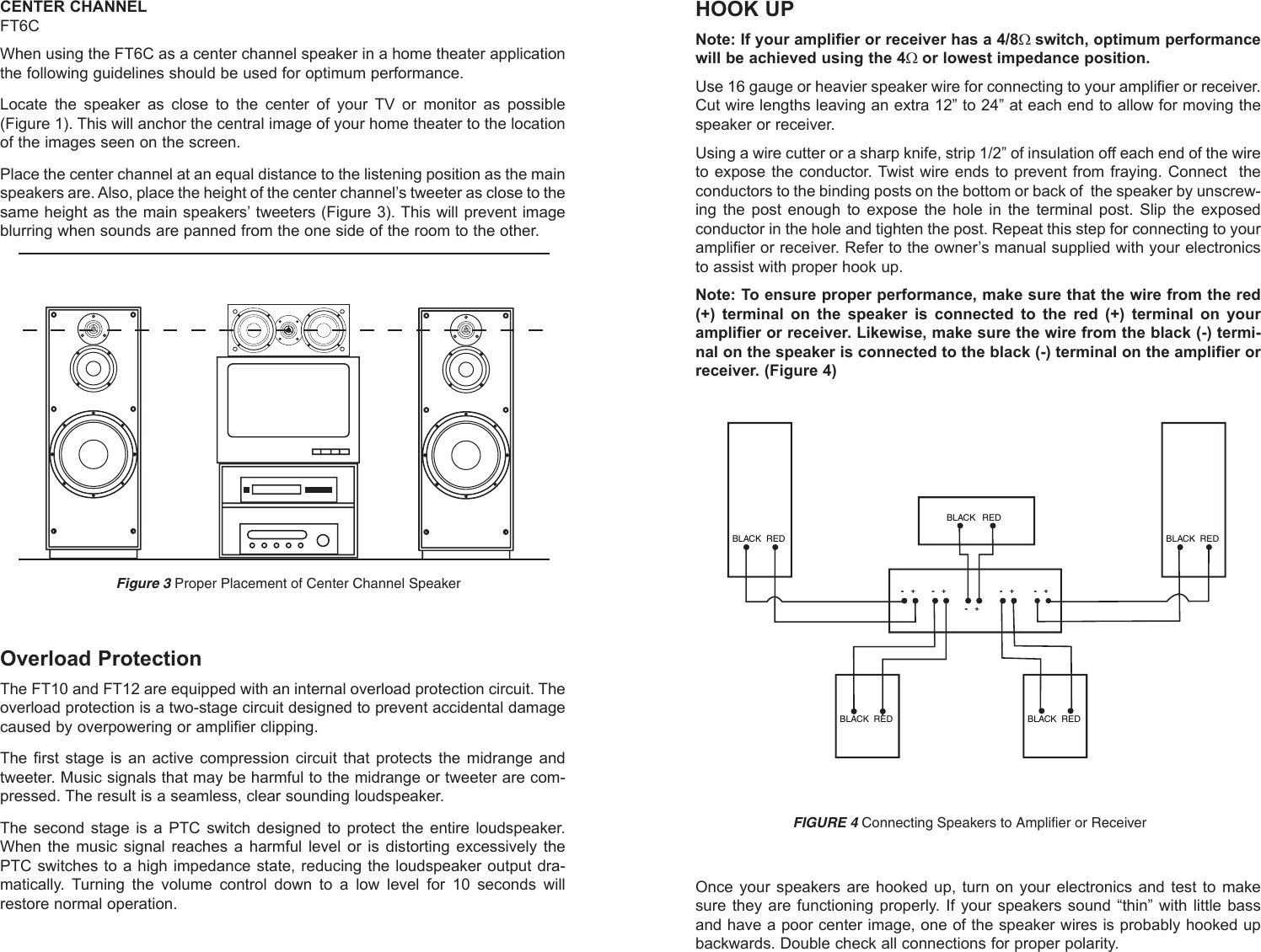 Page 4 of 4 - Dcm-Speakers Dcm-Speakers-Ft10-Users-Manual- FT12, 10, 6, AND 6C Owners Manual (21A6479)  Dcm-speakers-ft10-users-manual