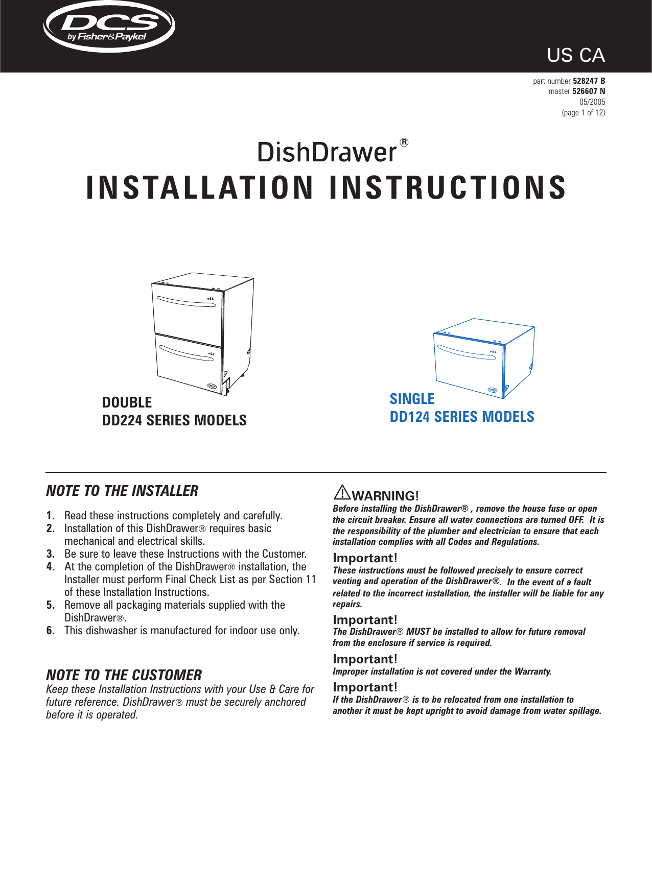 Dcs Ds224 Users Manual 528247b Dd Install Us