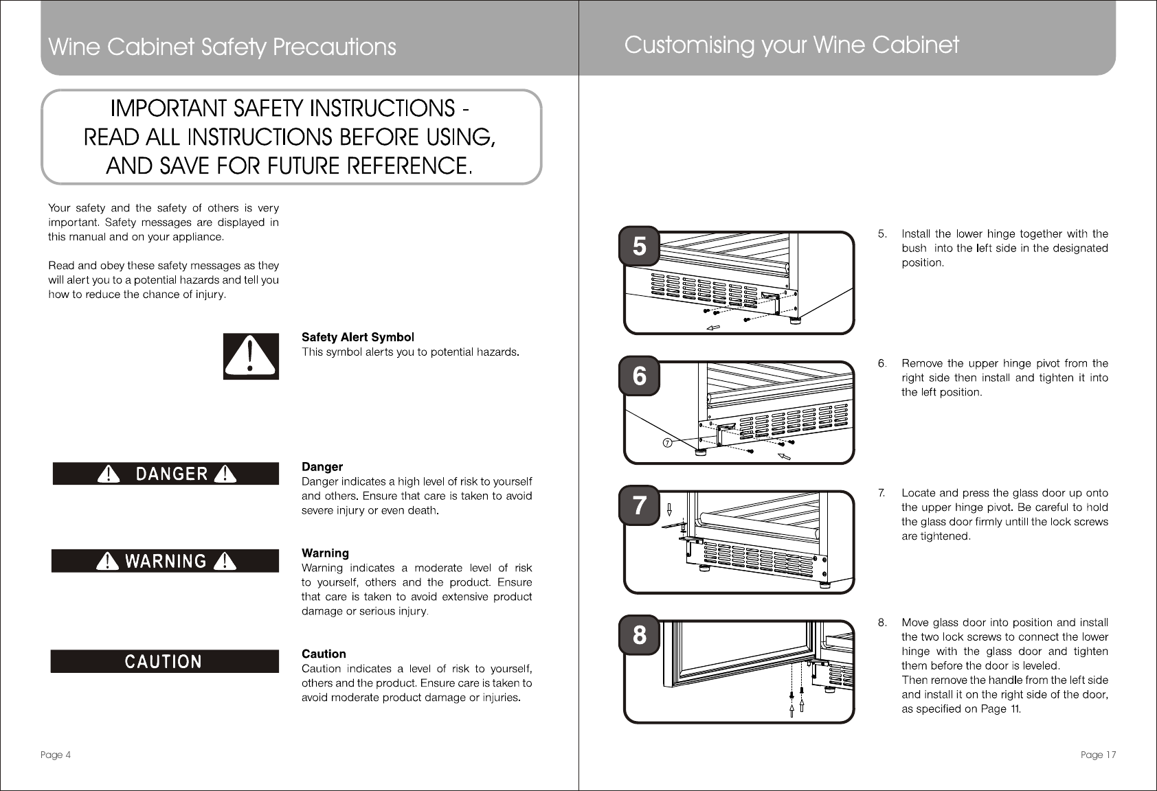 Page 6 of 12 - DeLonghi DEWC30S WGC30 54 166S User Manual  To The 7bcfdea1-738a-4f03-960e-39c32c3325a3