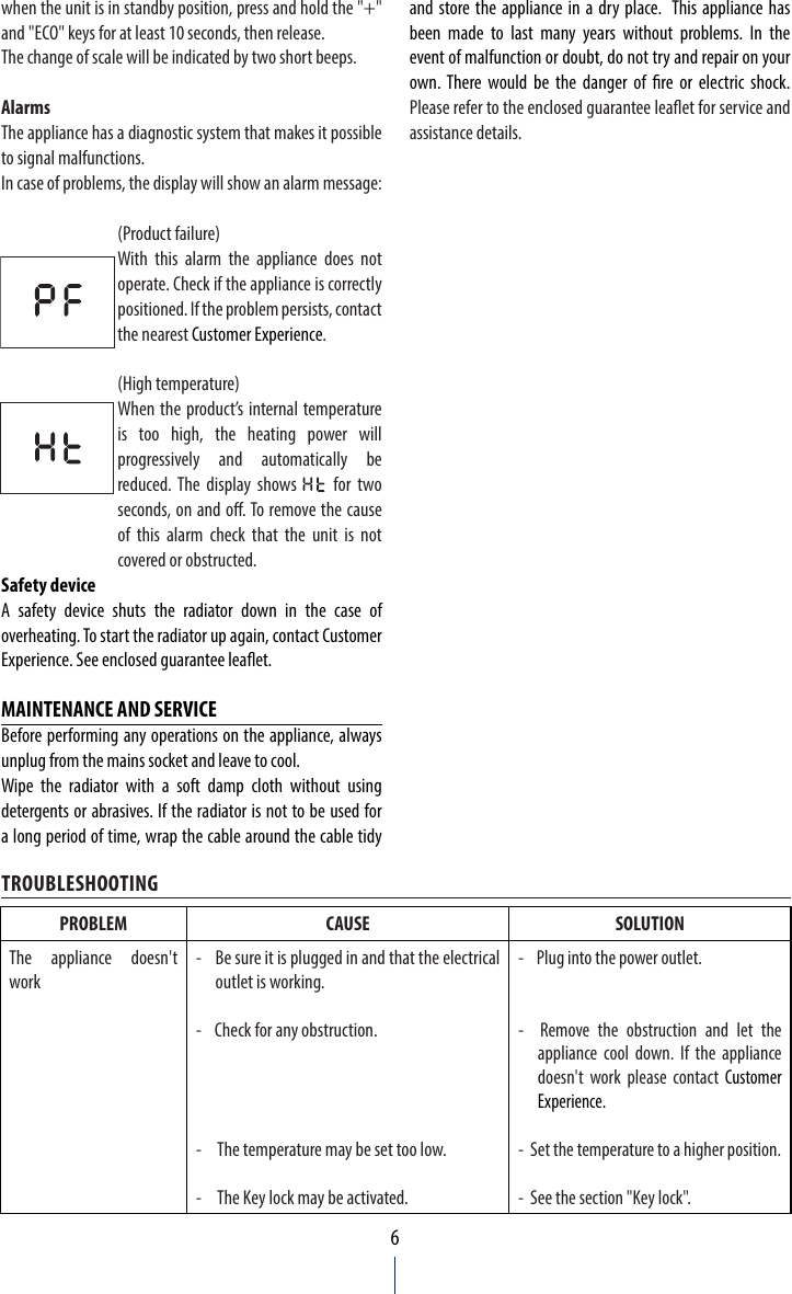 Page 7 of 7 - DeLonghi TRD40615E User Manual  To The 02d239f9-c92c-4b9b-b906-e764e99ac3b5