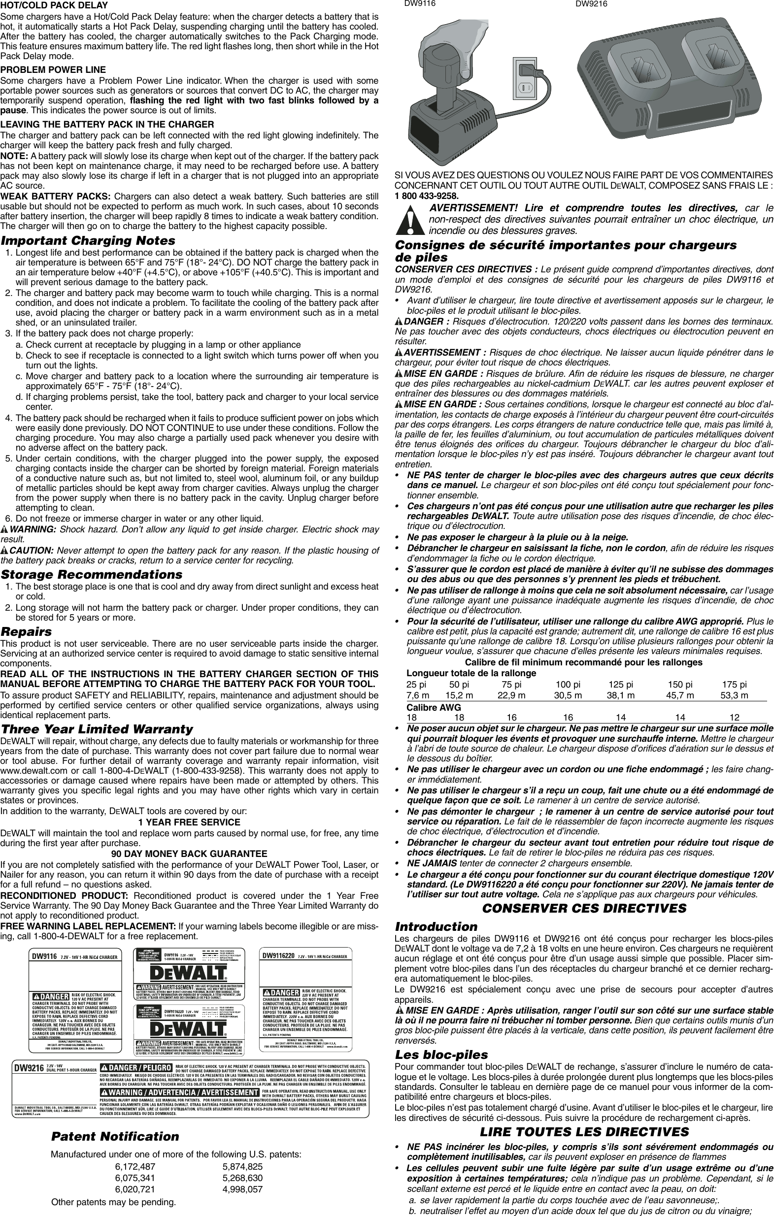 Page 2 of 5 - DeWalt DW9216 DW9116,DW9216 User Manual To The D09c0fbd-1953-4ef6-95f6-2d4e349a91da