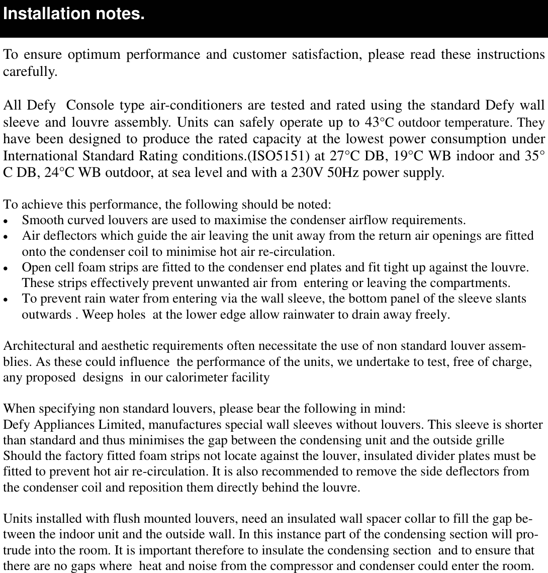 Page 2 of 8 - Defy Defy-059-044-Users-Manual- 059 044 CONSOLE INSTALLATION INSTRUCTIONS 2006  Defy-059-044-users-manual