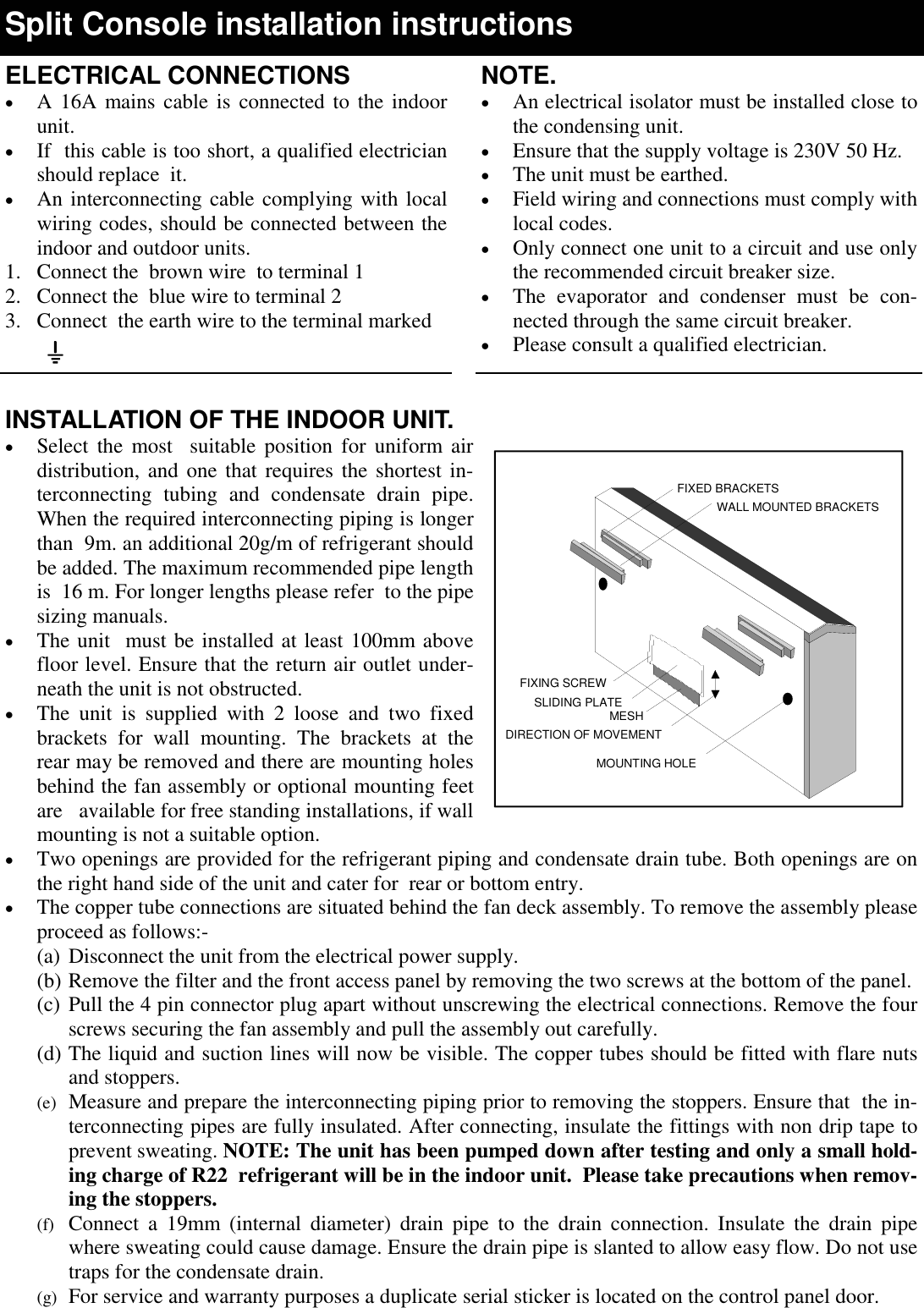 Page 4 of 8 - Defy Defy-059-044-Users-Manual- 059 044 CONSOLE INSTALLATION INSTRUCTIONS 2006  Defy-059-044-users-manual