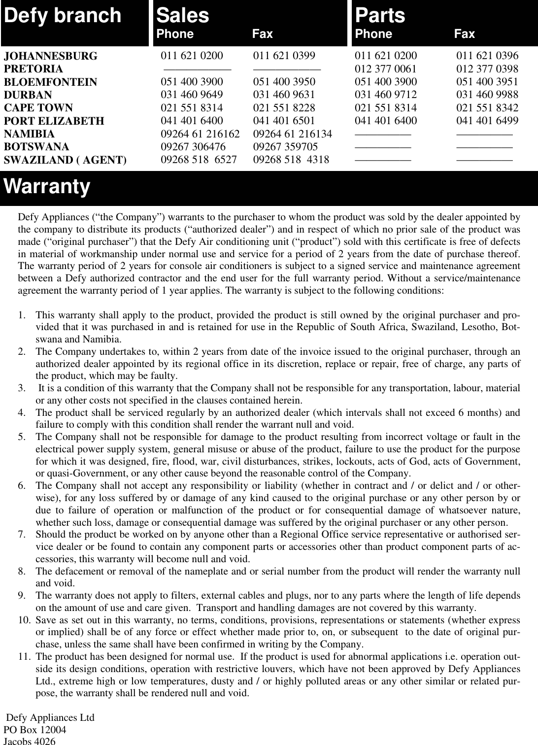 Page 8 of 8 - Defy Defy-059-044-Users-Manual- 059 044 CONSOLE INSTALLATION INSTRUCTIONS 2006  Defy-059-044-users-manual