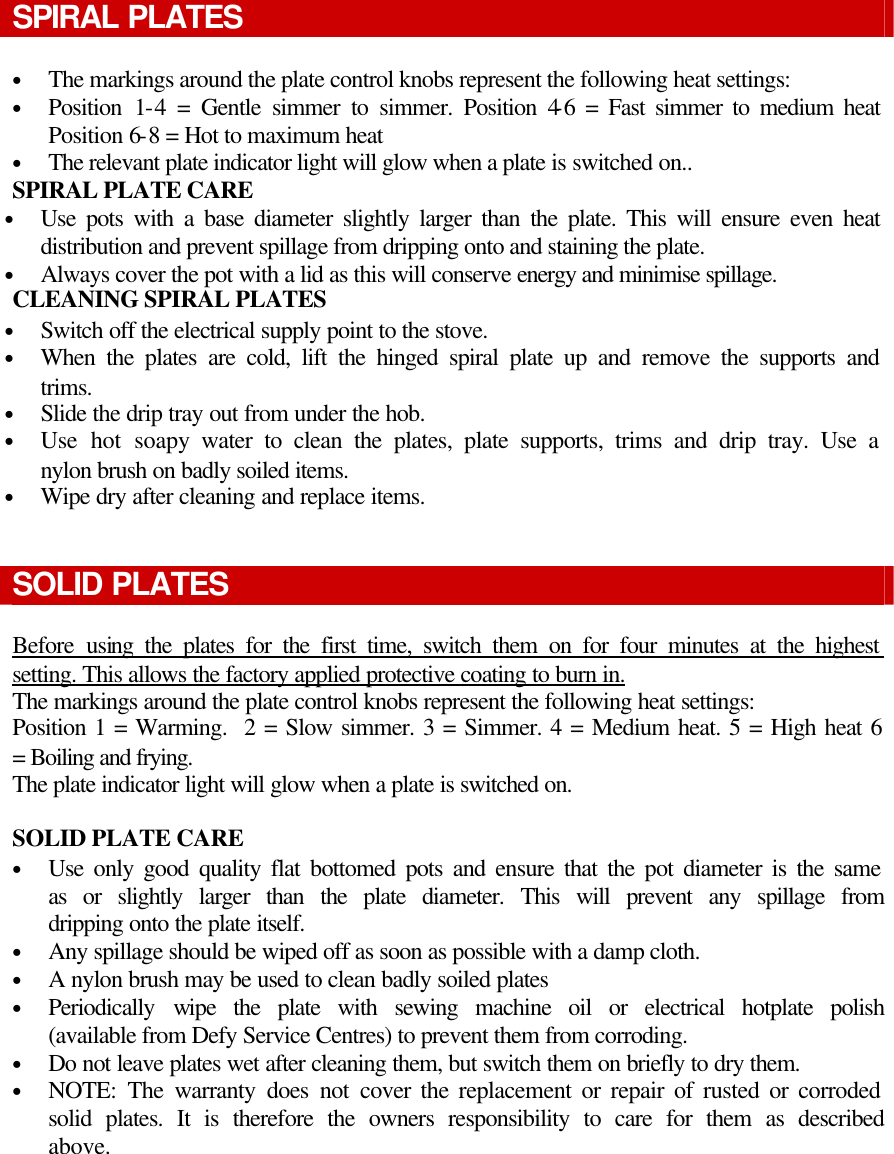 Page 3 of 6 - Defy Defy-520-Users-Manual- 060 638 639 520-521 Spiral-Solid Plate Stoves _combine…  Defy-520-users-manual