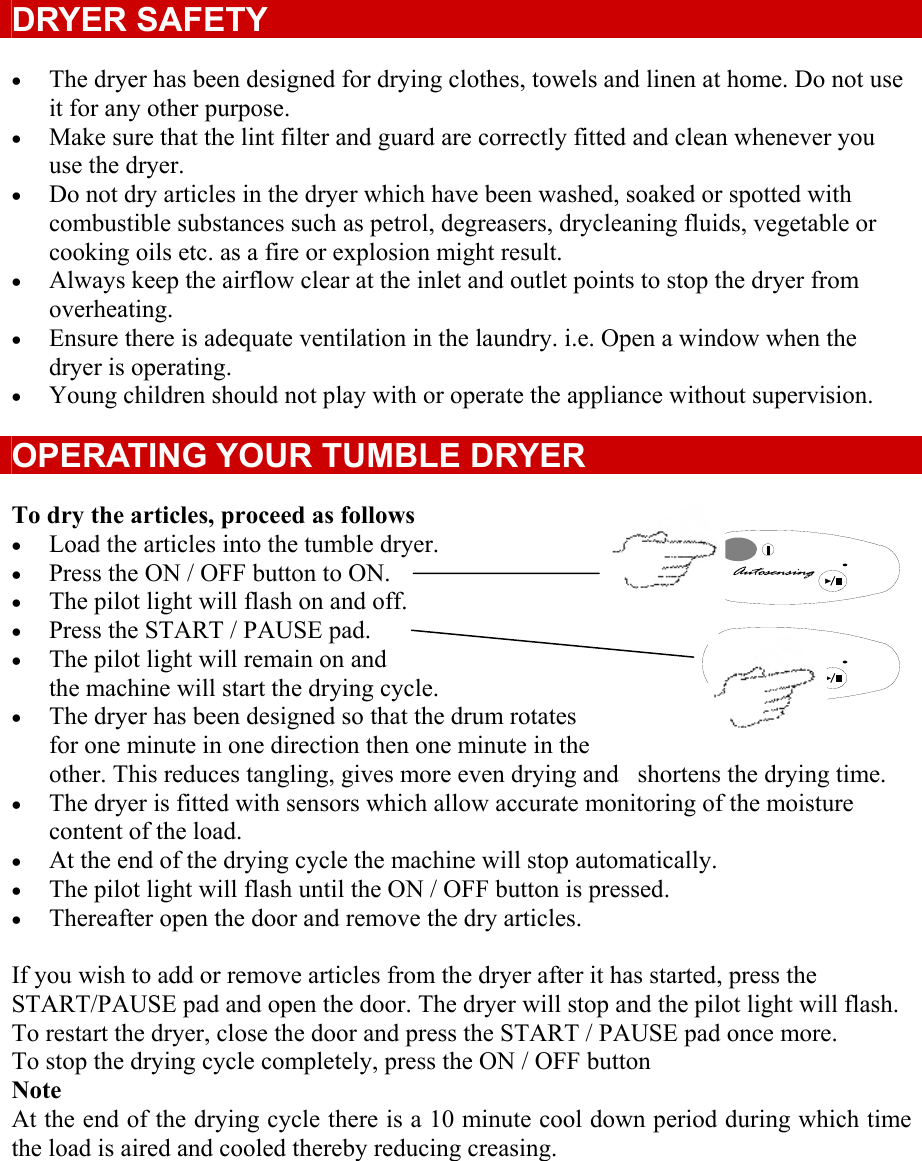 Page 5 of 8 - Defy Defy-Autodry-600-Dryer-Autodry-600-Users-Manual- 2 Installation  Defy-autodry-600-dryer-autodry-600-users-manual