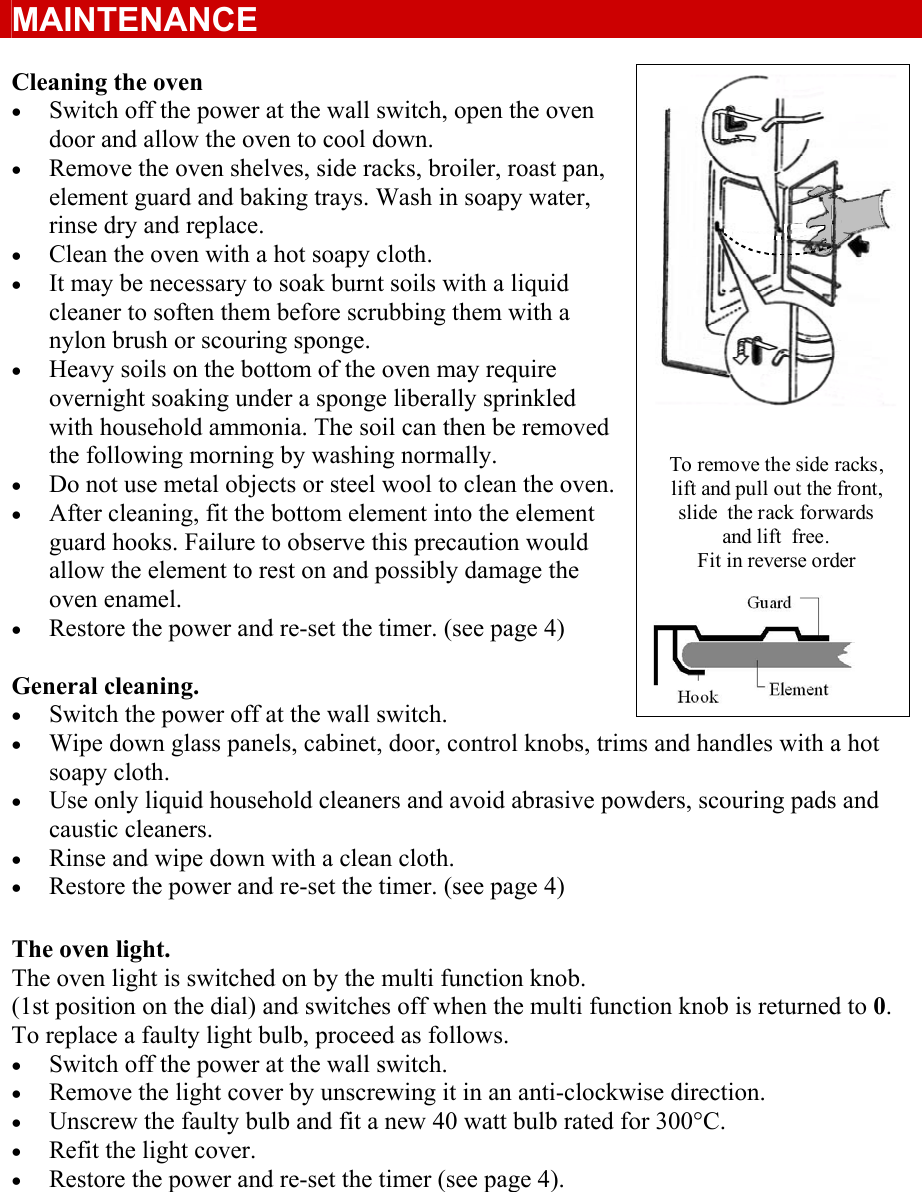 Page 9 of 10 - Defy Defy-Gemini-Petit-Chef-Multifunction-Thermofan-Owners-Manual- ManualsLib - Makes It Easy To Find Manuals Online!  Defy-gemini-petit-chef-multifunction-thermofan-owners-manual