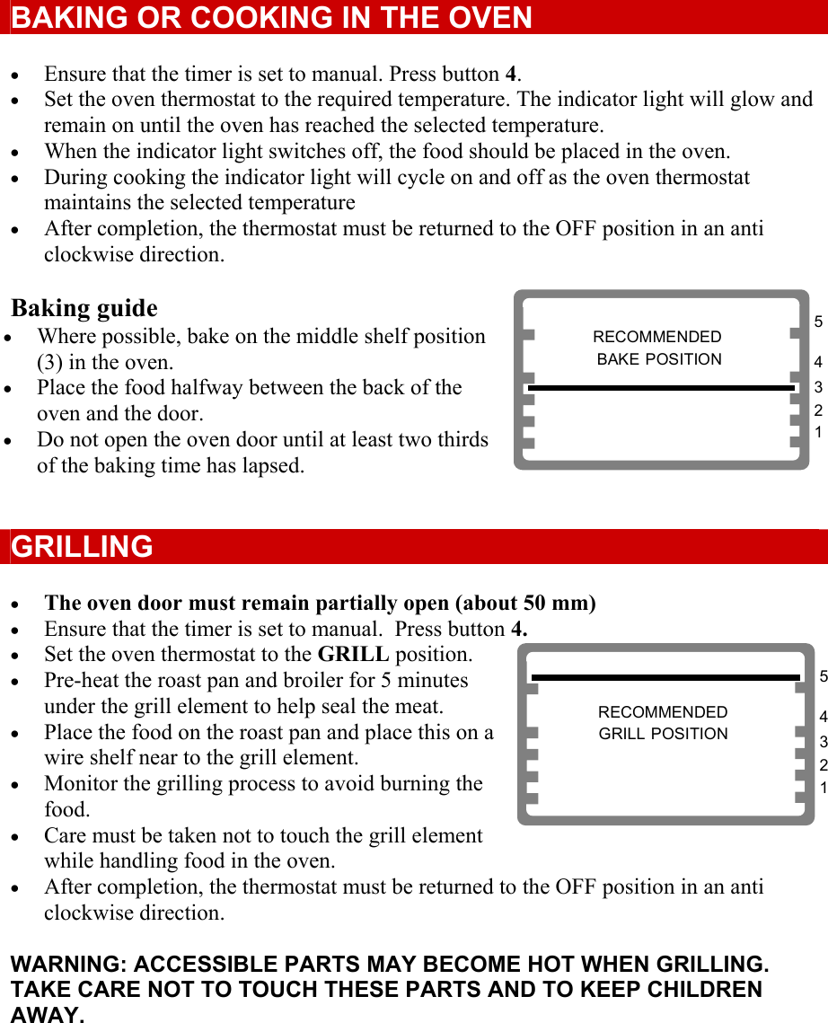 Page 7 of 9 - Defy Defy-Gemini-Petit-Chef-Owners-Manual- ManualsLib - Makes It Easy To Find Manuals Online!  Defy-gemini-petit-chef-owners-manual