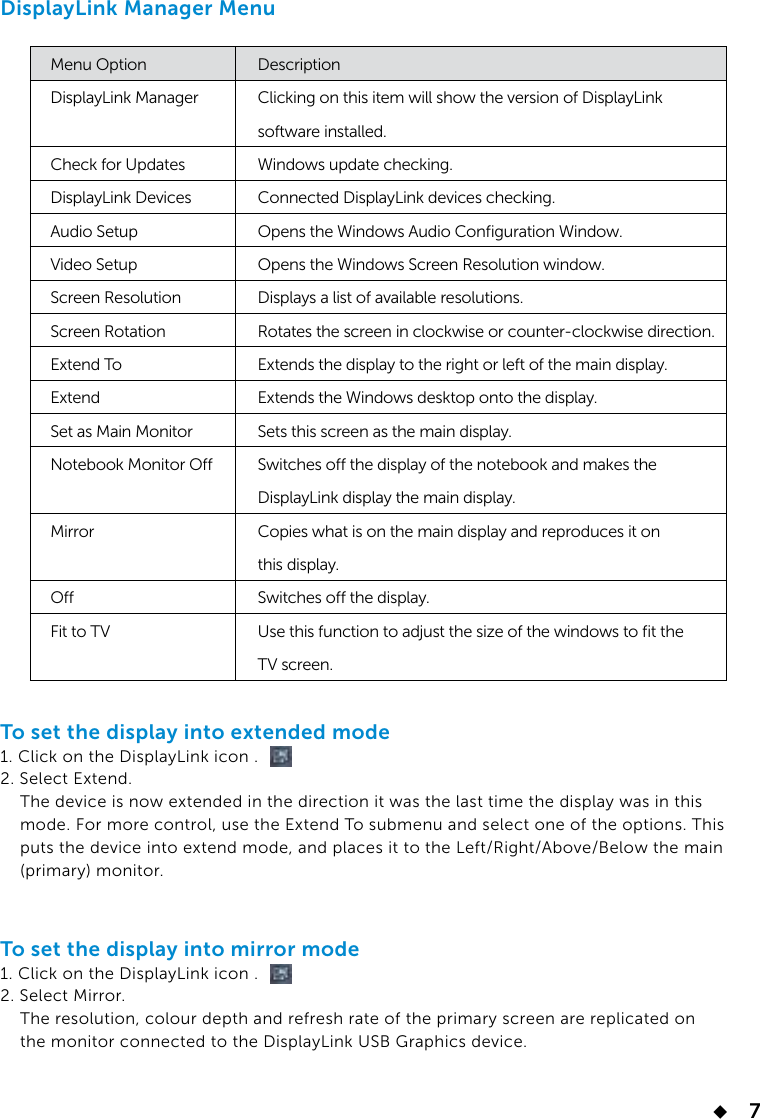 Page 7 of 10 - Dell USB3.0 Dock D3100 User Guide  1507994526dell-usb3-dock-3100 User's En-us