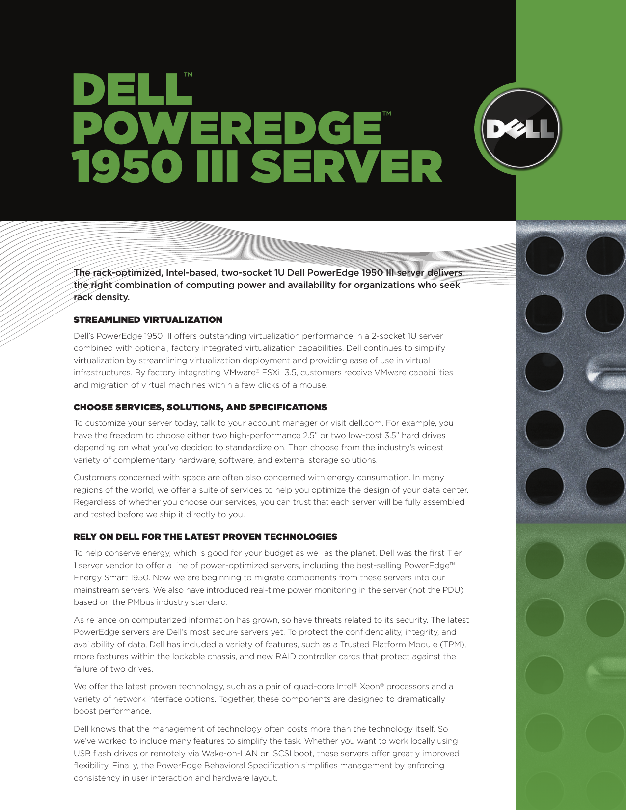 Page 1 of 2 - Dell 1950 III User Manual  To The 084a21fb-7fca-4c1a-9f34-74bf83abc49c
