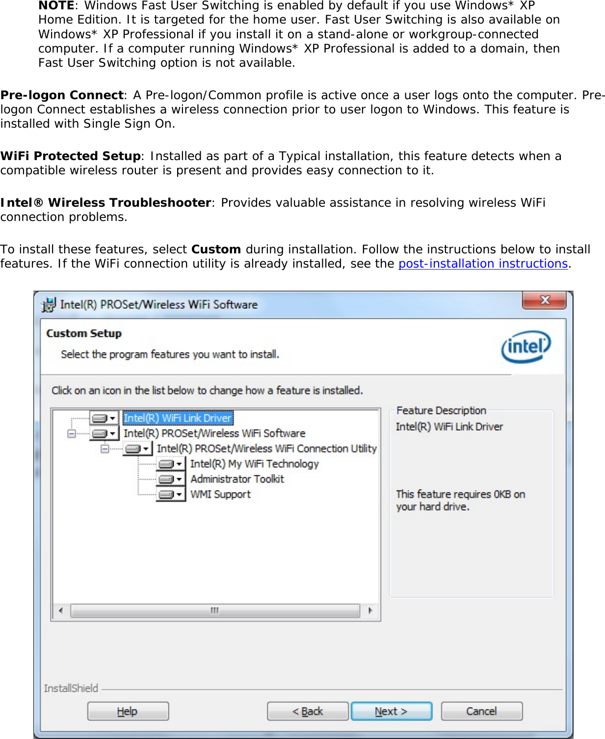 Page 12 of Dell 625ANXH Intel Centrino Advanced-N+WiMax 6250 User Manual 